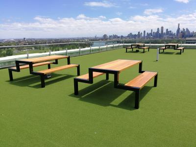 Urban Element - Table Setting Outdoor Dining Sets - handcrafted Australian timber outdoor furniture, view 2