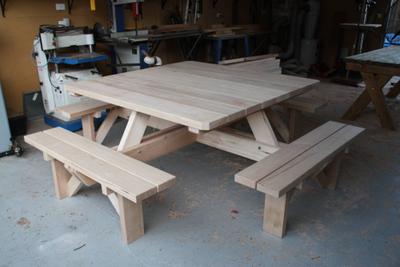 TK Heritage Square Outdoor Dining Sets - handcrafted Australian timber outdoor furniture, view 2