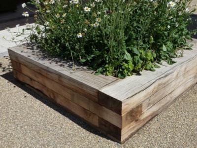 Gro Module Ironbark Raised Garden Beds - handcrafted Australian timber outdoor furniture, view 3