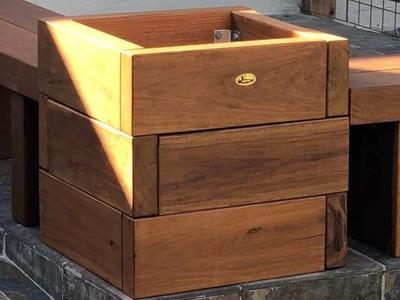 Gro Module Ironbark Raised Garden Beds - handcrafted Australian timber outdoor furniture, view 5