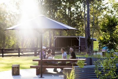 Iron King - Table Setting Outdoor Dining Sets - handcrafted Australian timber outdoor furniture, view 5