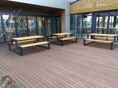 Urban Element - Table Setting Outdoor Dining Sets - handcrafted Australian timber outdoor furniture, view 3