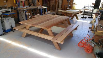 Traditional TK - Table Setting - Outdoor Dining Sets - handcrafted Australian timber outdoor furniture by TK Garden Heritage