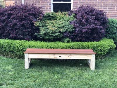 Comfort Curve Outdoor Bench Seats - handcrafted Australian timber outdoor furniture, view 5