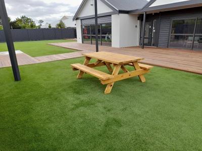 Dura Pine HD - Table Setting Outdoor Dining Sets - handcrafted Australian timber outdoor furniture, view 6